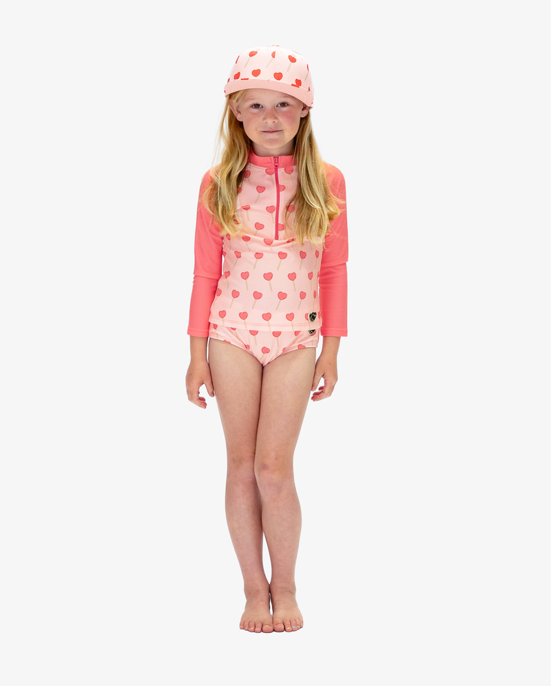 THE GIRL CLUB | Lollipop Long Sleeve Rash Shirt Set