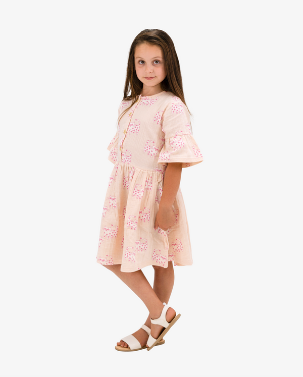 THE GIRL CLUB | Maddie's Meow Cat on Repeat Dress