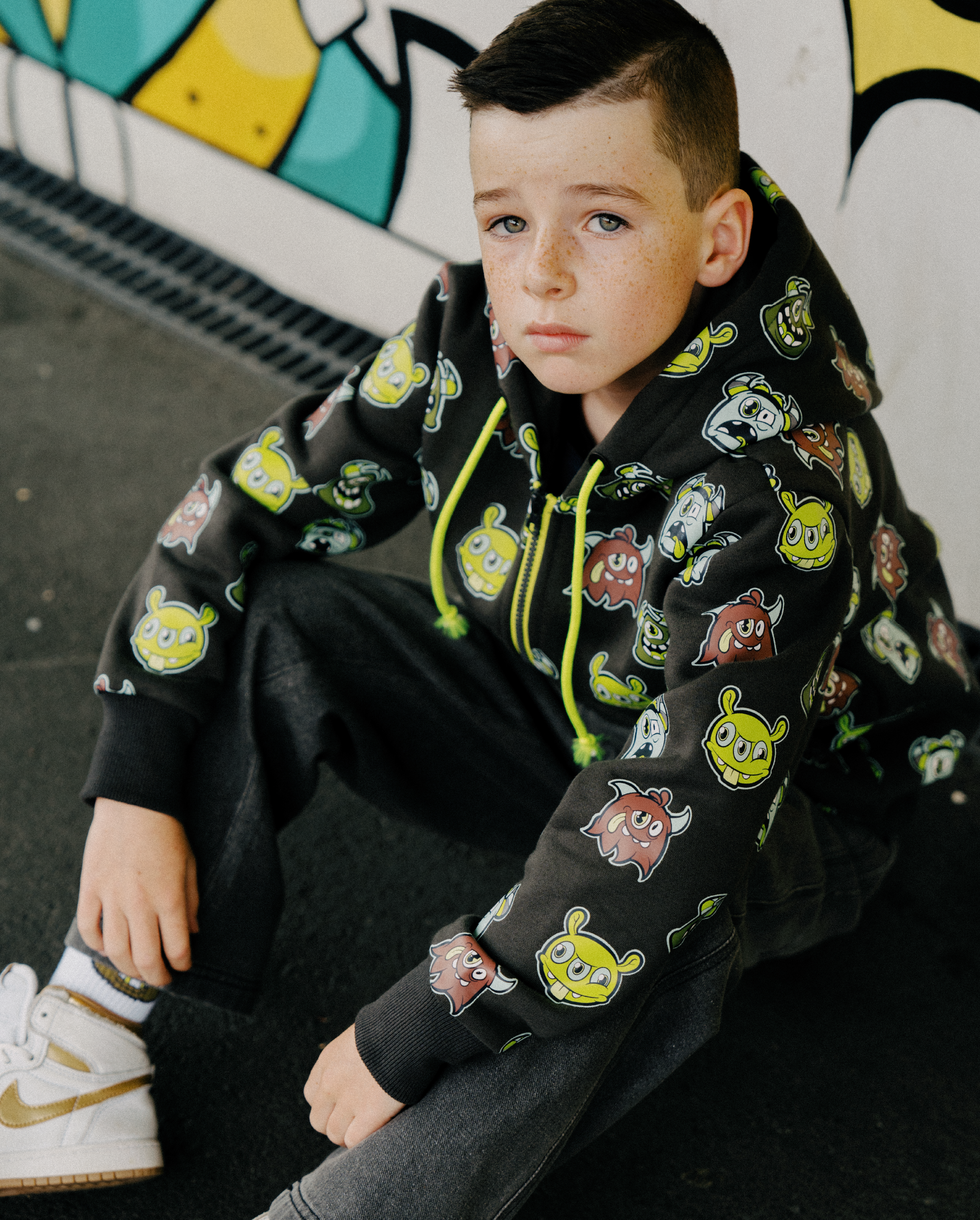 BAND OF BOYS | Monster Repeat Zip Hood