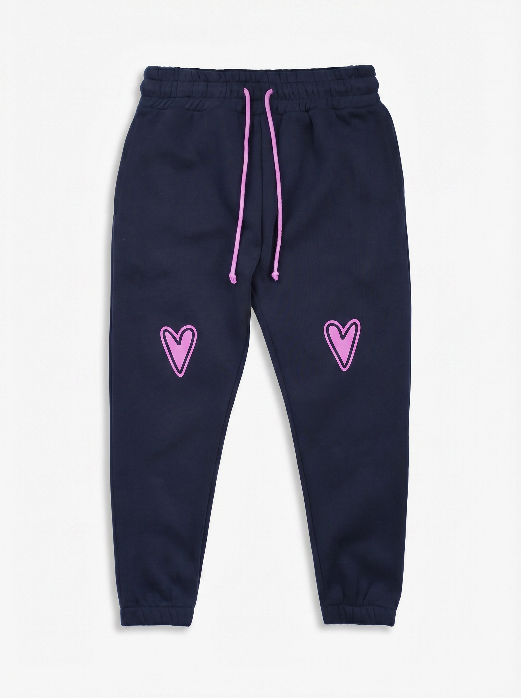THE GIRL CLUB | Navy Heart Track Pants