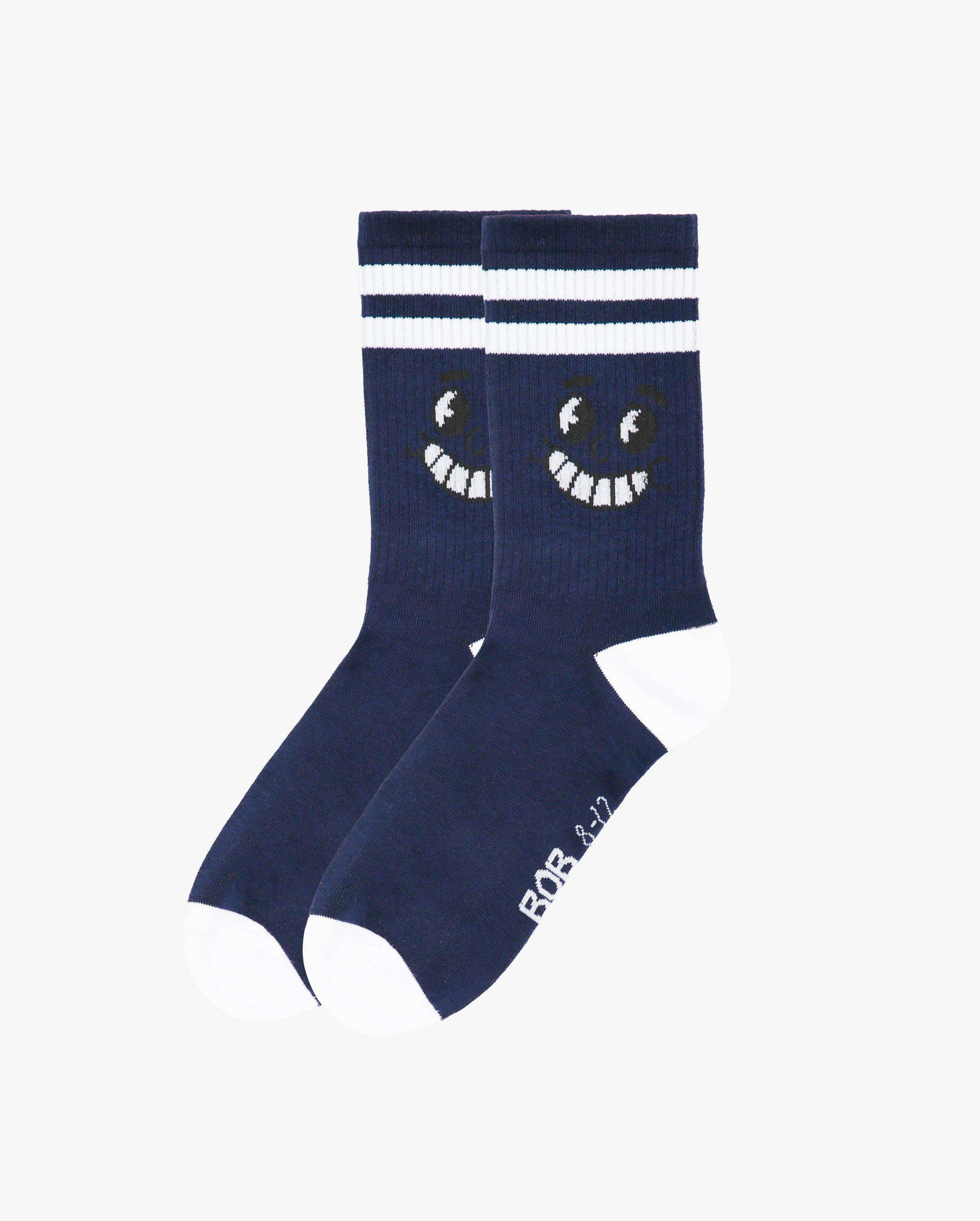 THE COLLECTIBLES | Navy Smile Skate Sock