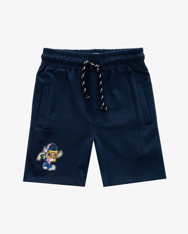 BAND OF BOYS | Navy Cube Boy Shorts