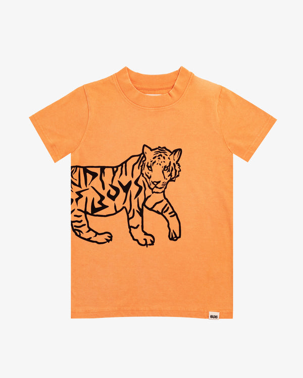 BAND OF BOYS | Orange BOB Tiger Tee