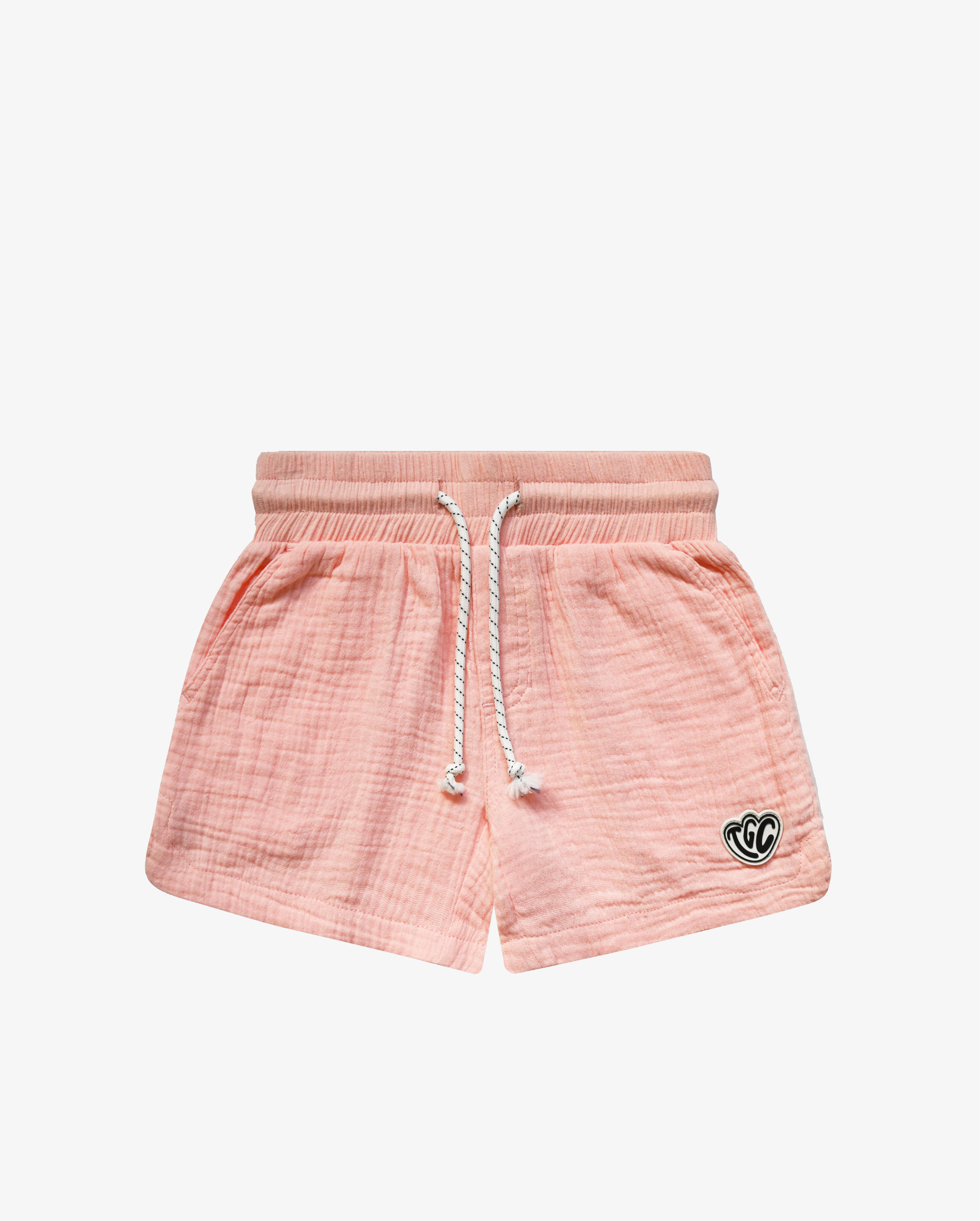 THE GIRL CLUB | Pink Muslin Shorts