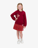 THE GIRL CLUB | Rhubarb Corduroy Skirt