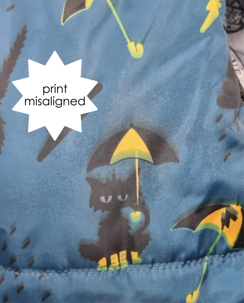 BAND OF BOYS | Raining Cats + Dogs Reversible Puffer Vest (FINAL SALE)