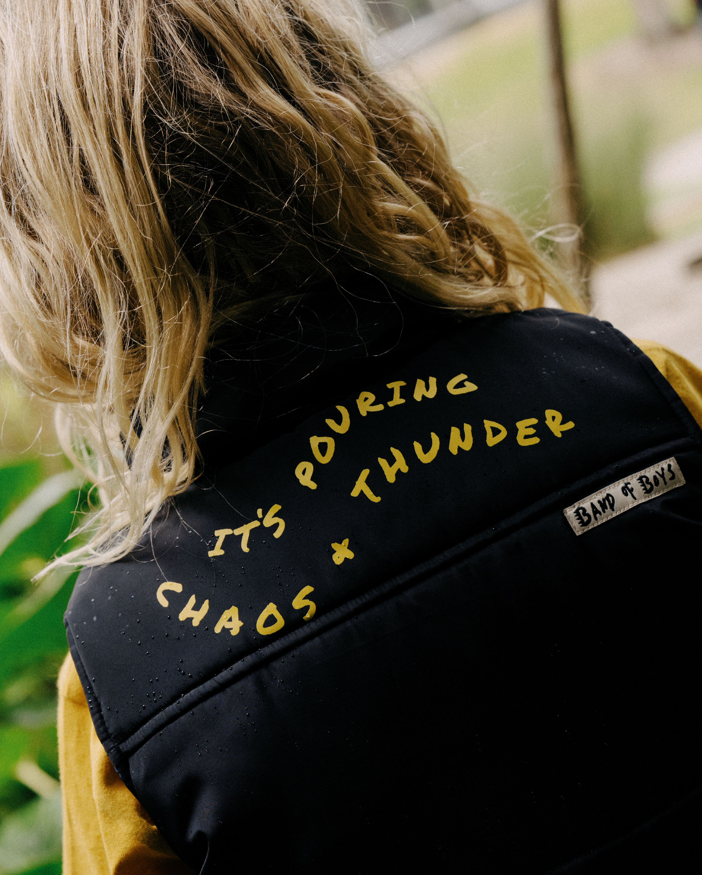 BAND OF BOYS | Raining Cats + Dogs Reversible Puffer Vest