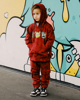BAND OF BOYS | Red Cargo Track Pants