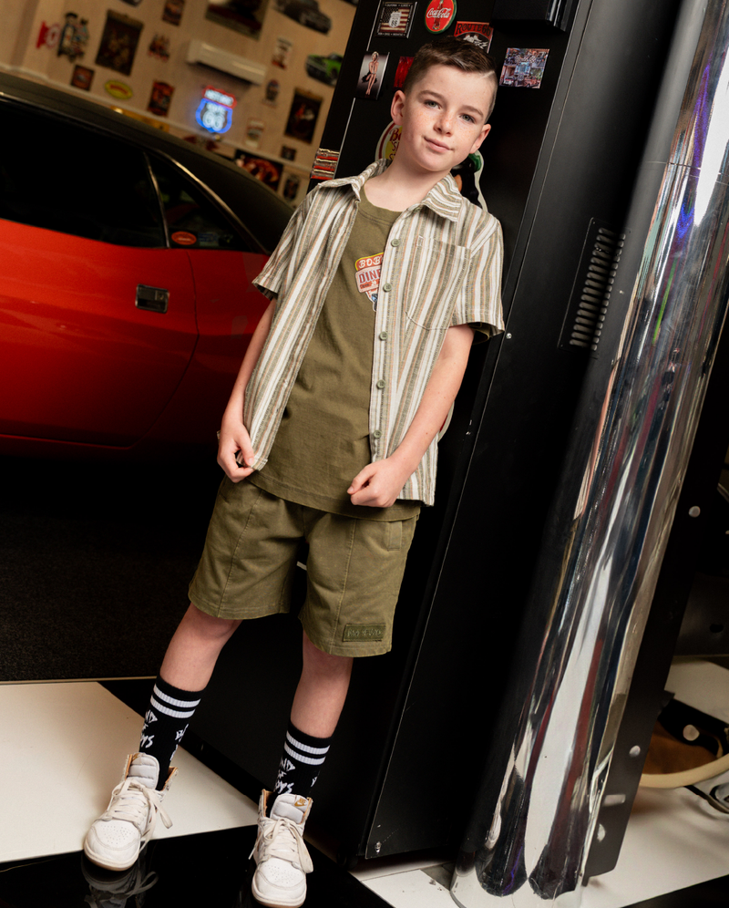 BAND OF BOYS | Retro Stripe Shirt