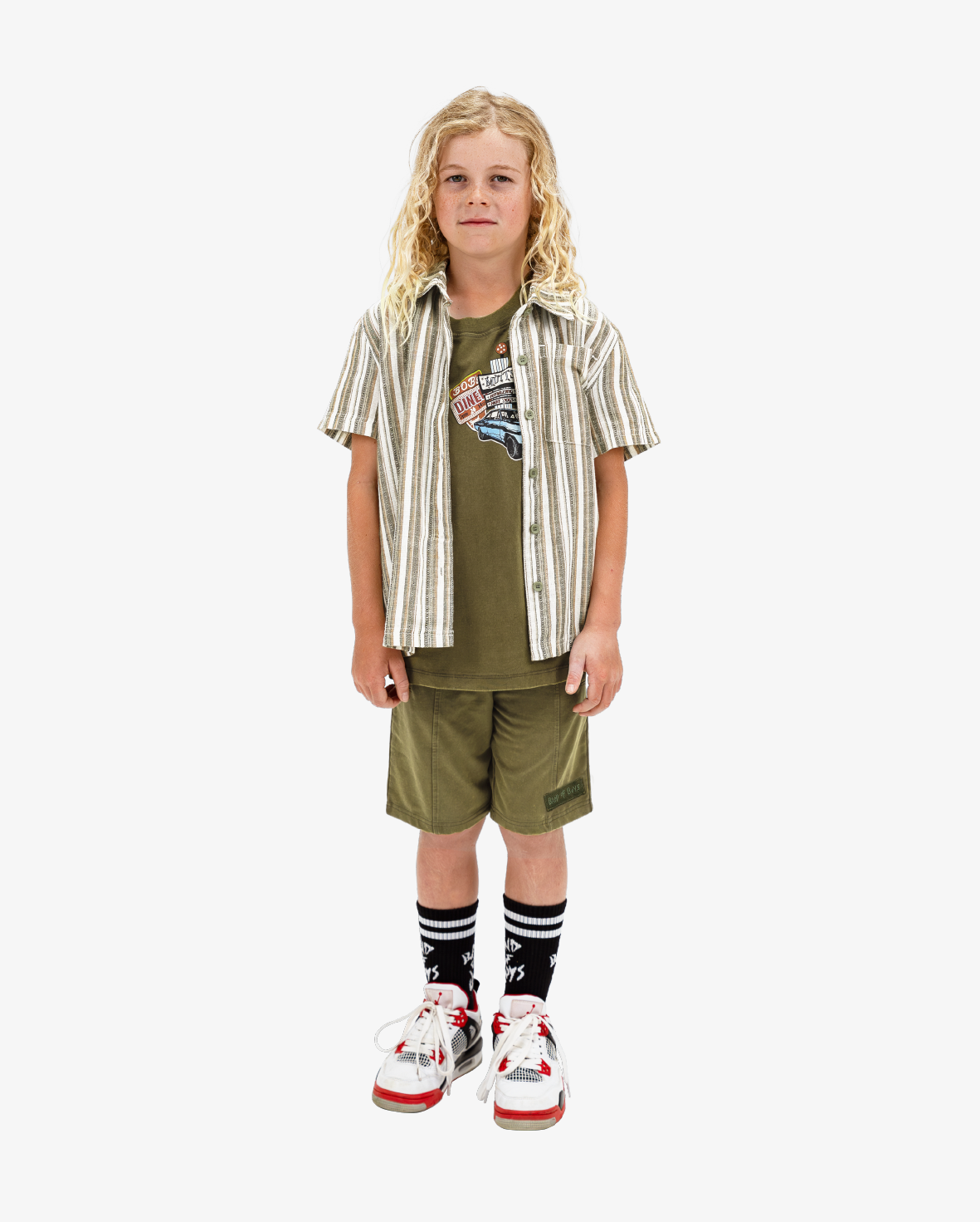 BAND OF BOYS | Retro Stripe Shirt