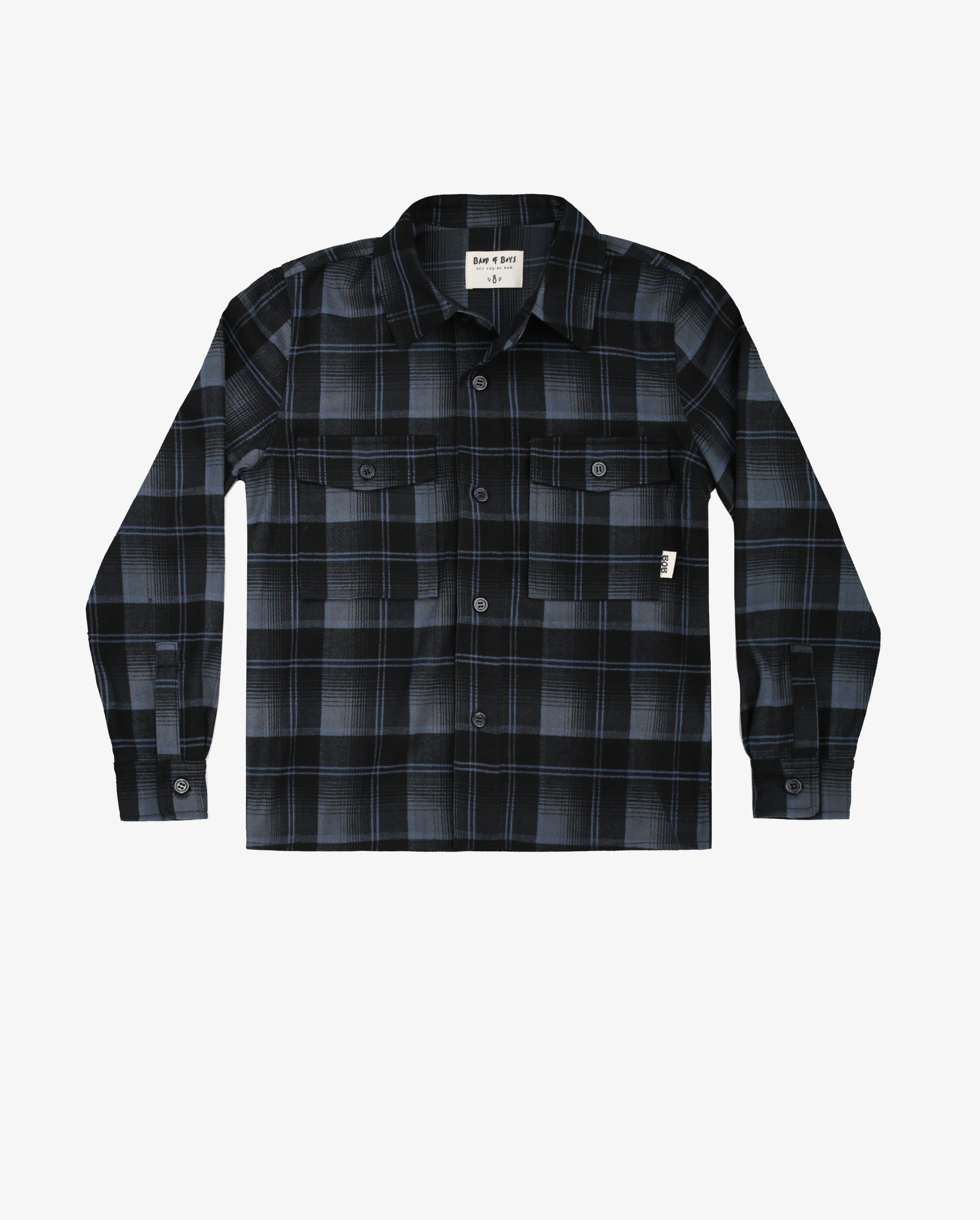 BAND OF BOYS | Smiley Check Shirt