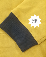 BAND OF BOYS | Yellow + Black Thunder Chaos Hood (FINAL SALE)