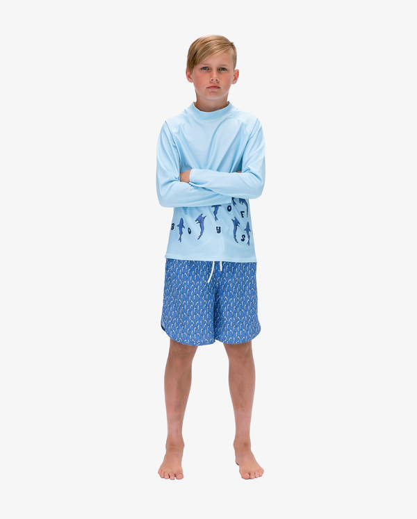 BAND OF BOYS | Shark Long Sleeve Rash Shirt (seconds)