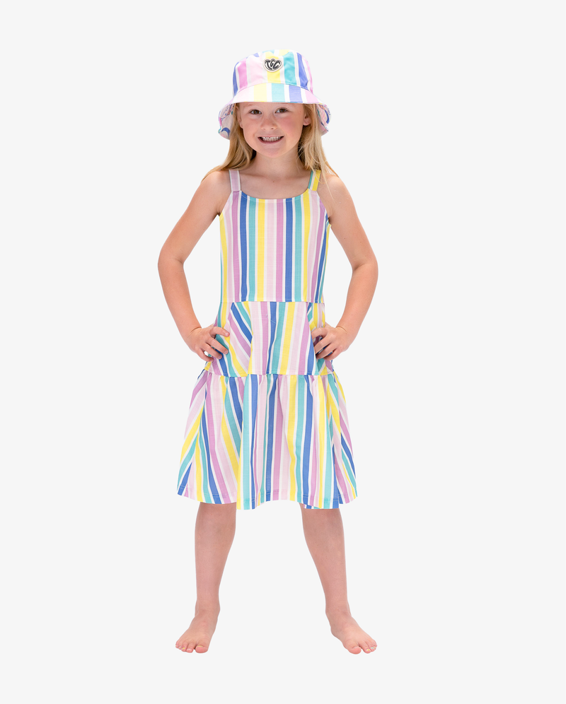 THE GIRL CLUB | Summer Stripe Ice Cream Dress