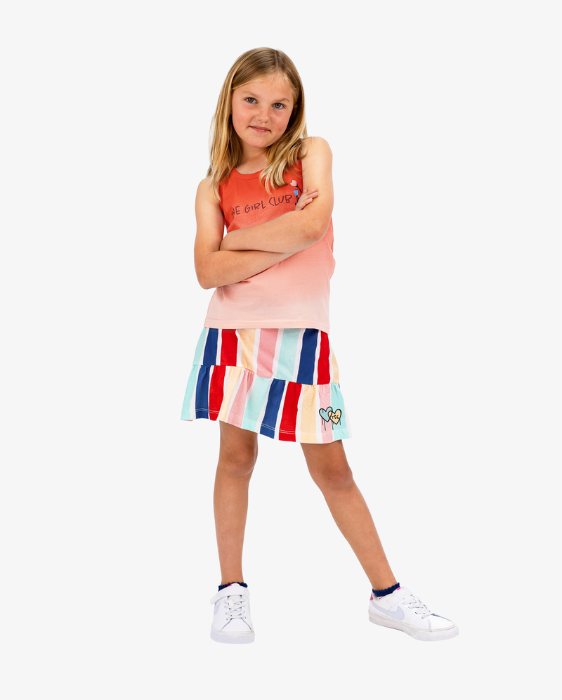 THE GIRL CLUB | Summer Stripe Skort