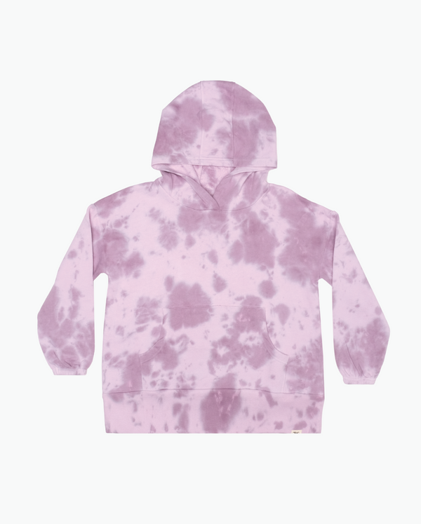 TGC SAMPLE | Purple Tie Dye Love Yourself Hood (SAMPLE), Size 10