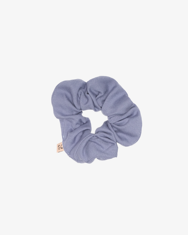 THE COLLECTIBLES | Blue Rib Scrunchie