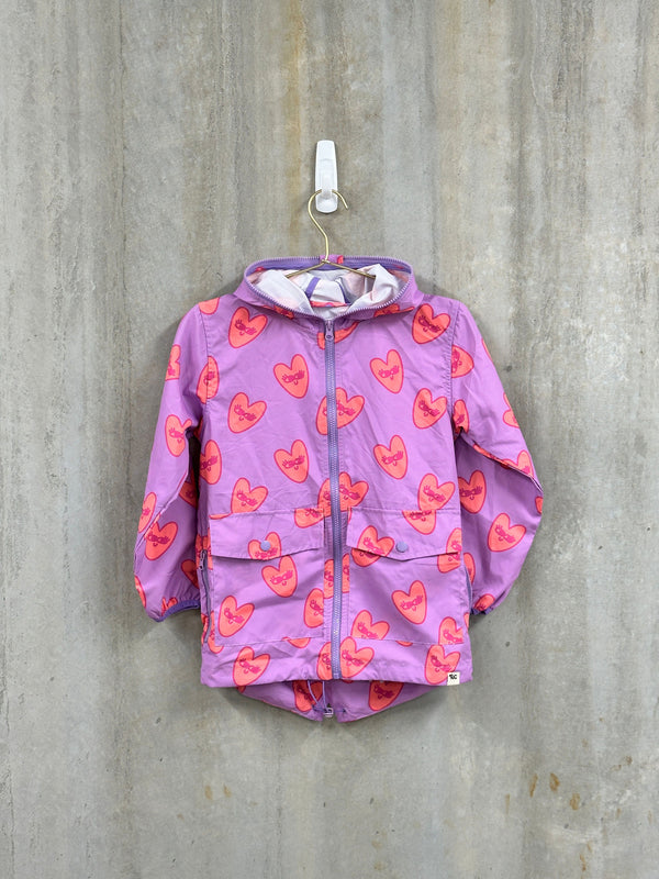 TGC SAMPLE |  Happy Heart Shell Jacket (OOAK), Size 7