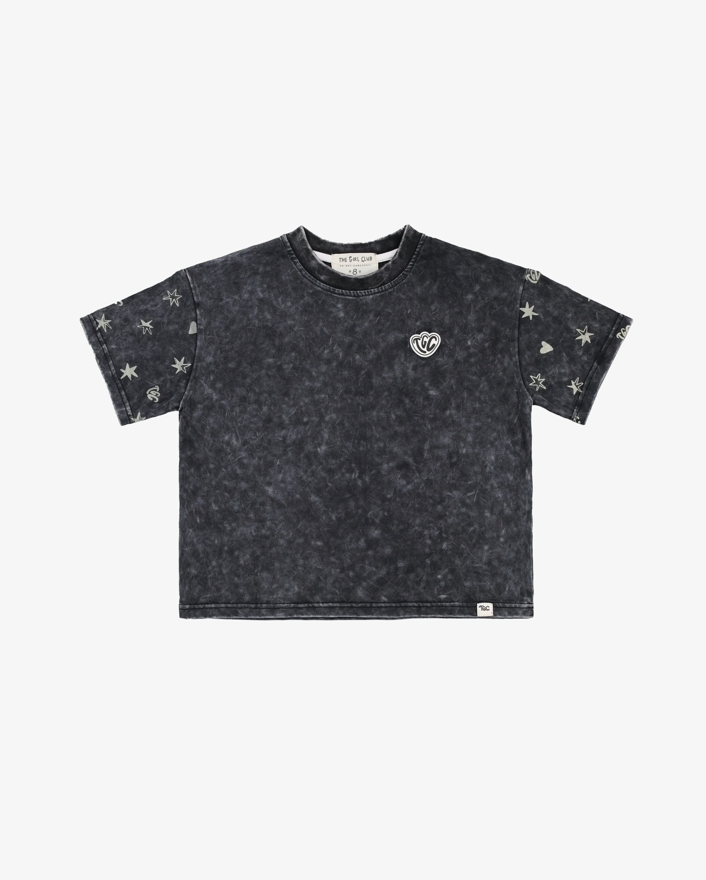 THE GIRL CLUB | TGC Black Wash SS Tee