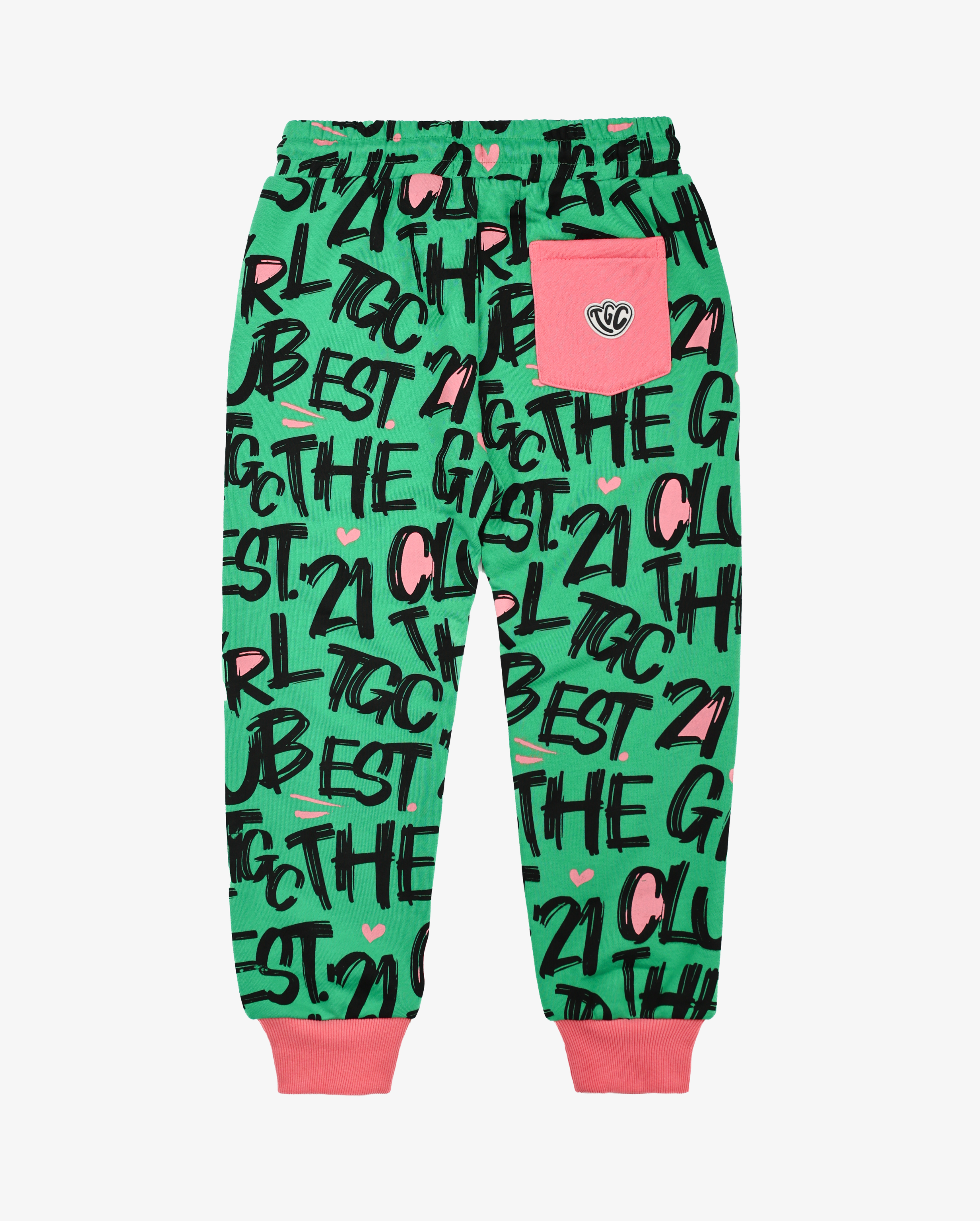 THE GIRL CLUB | TGC Green Track Pants