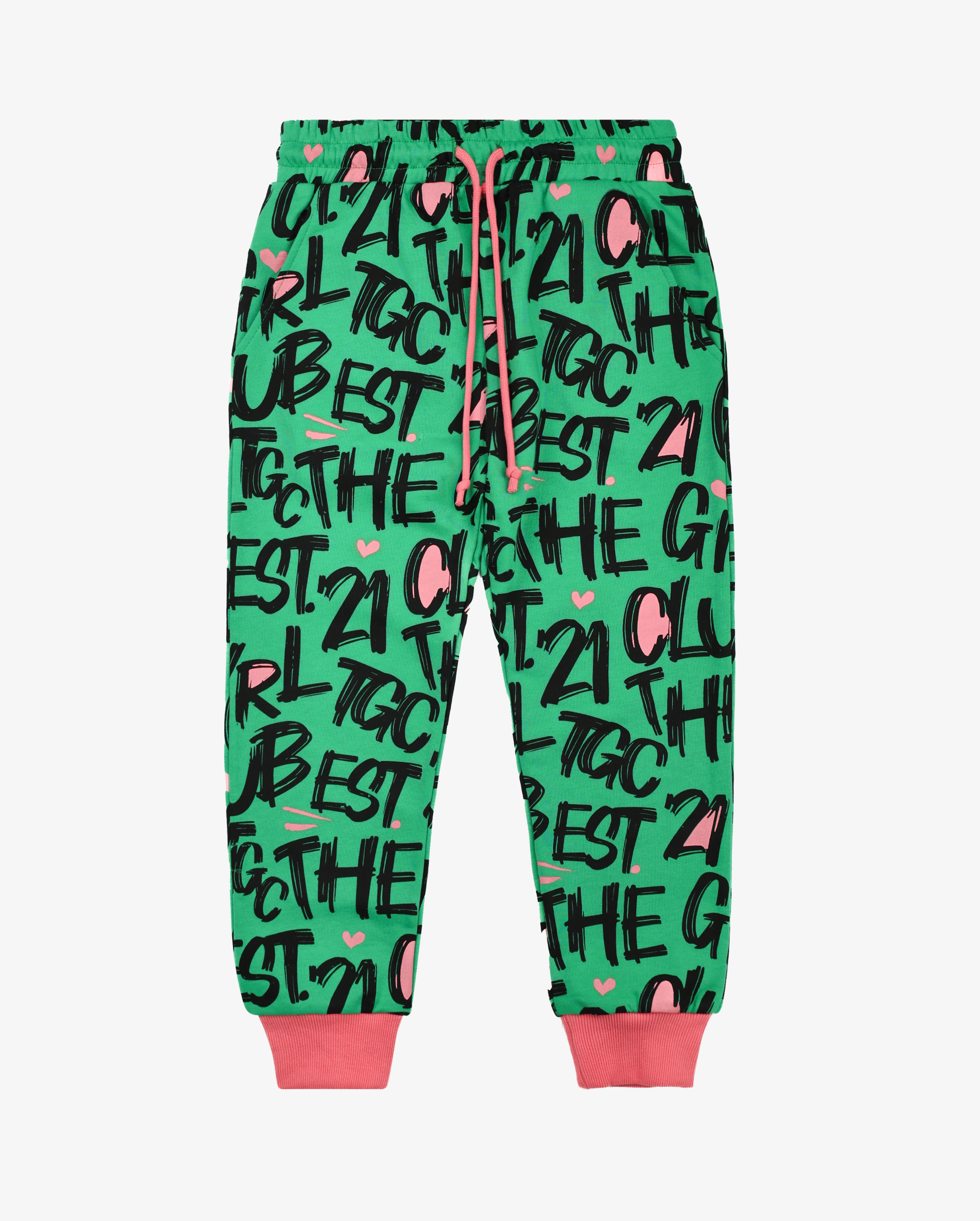 THE GIRL CLUB | TGC Green Track Pants
