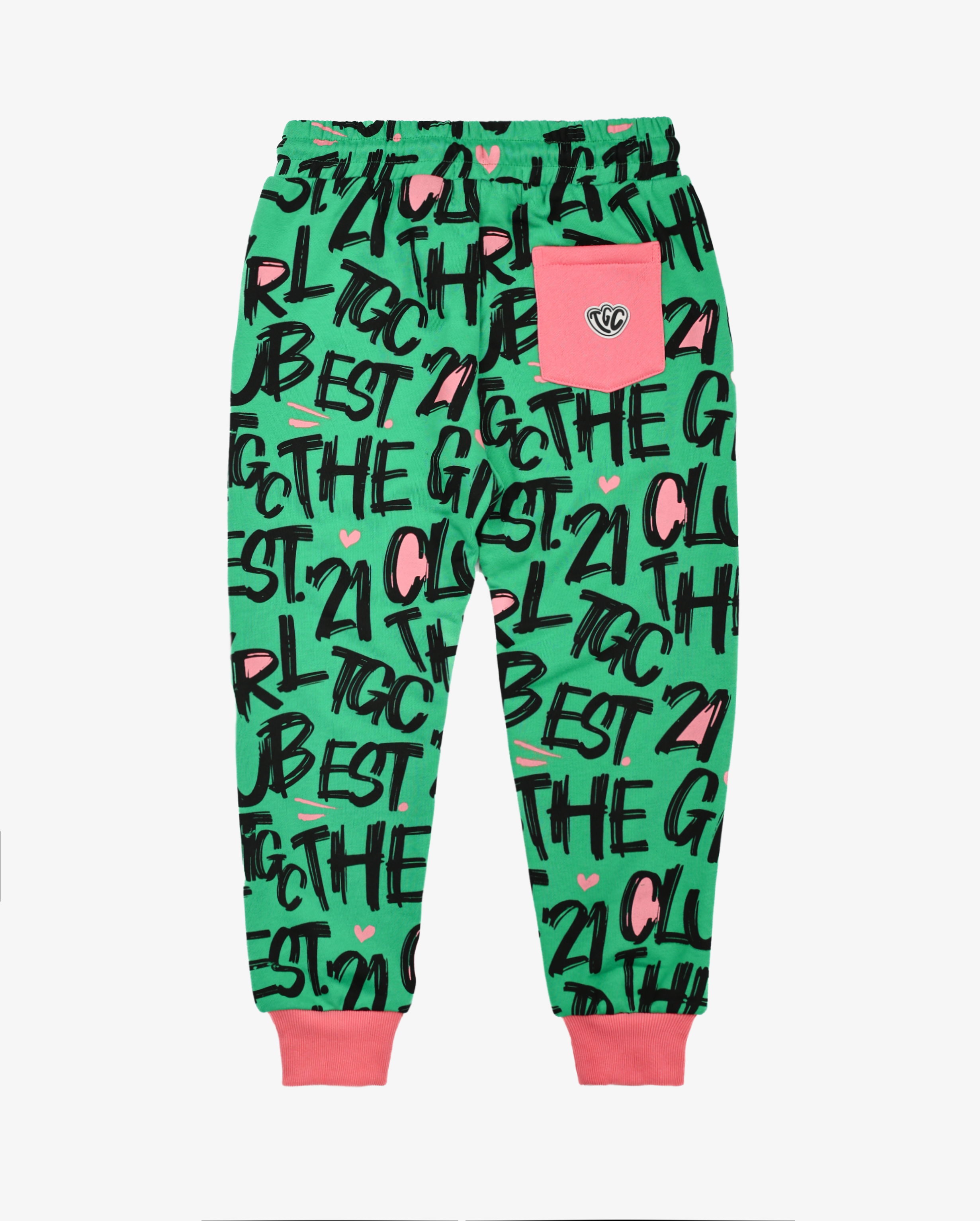THE GIRL CLUB | TGC Green Track Pants