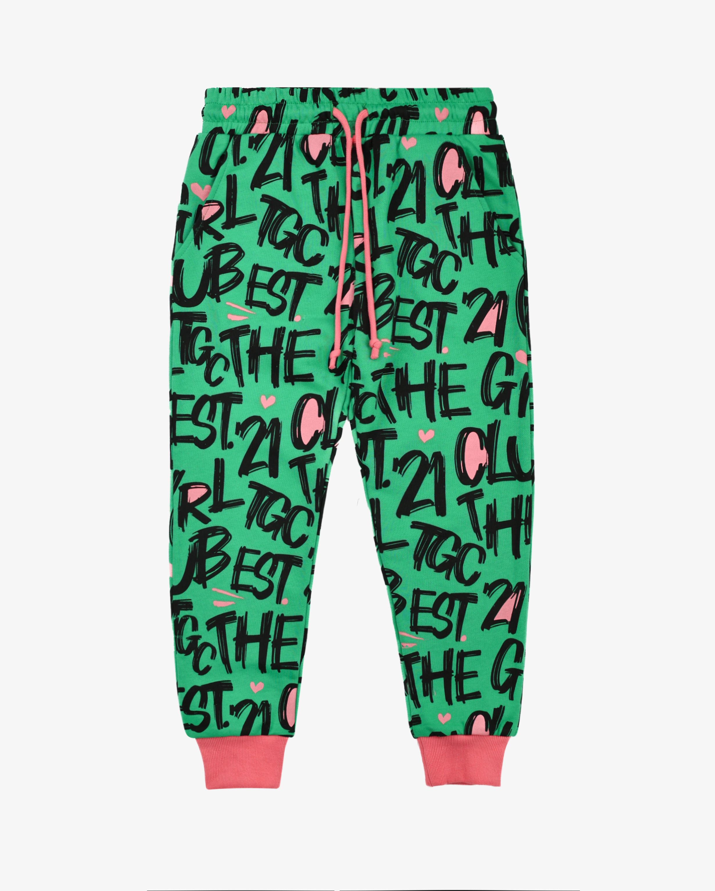 THE GIRL CLUB | TGC Green Track Pants