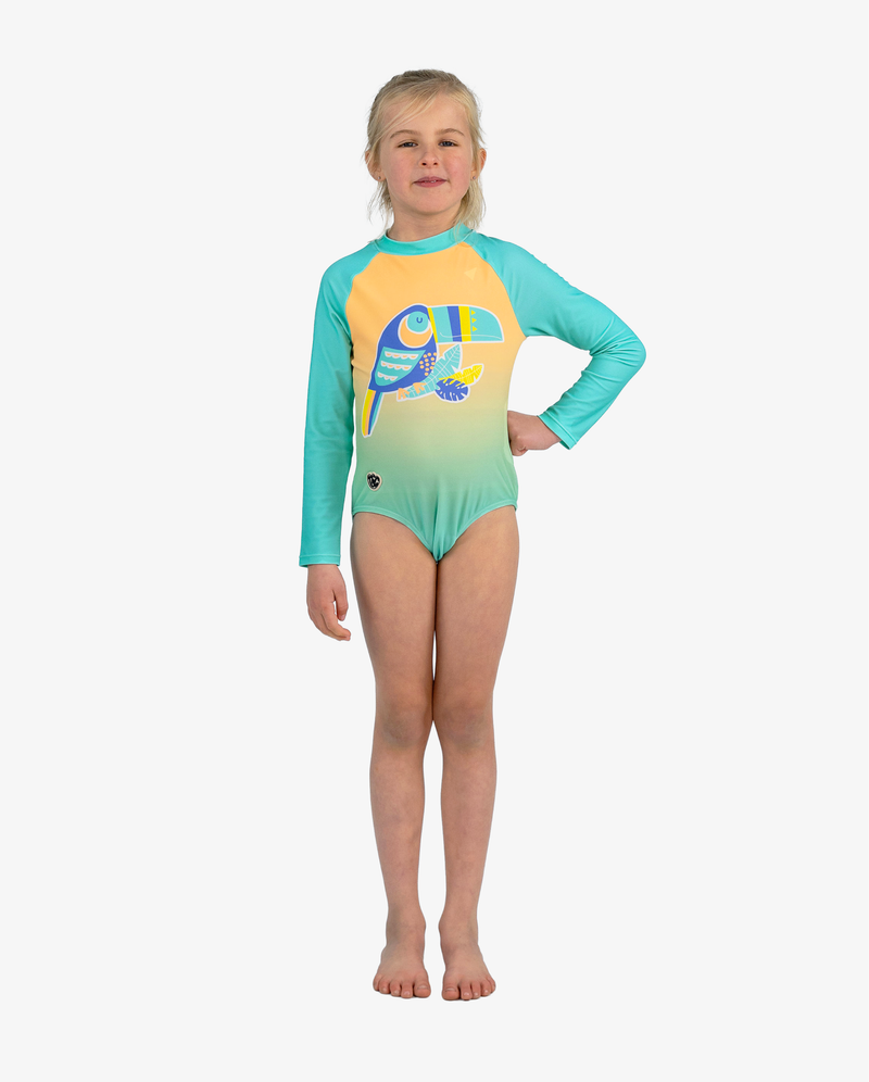 THE GIRL CLUB | Toucan Long Sleeve Swimsuit