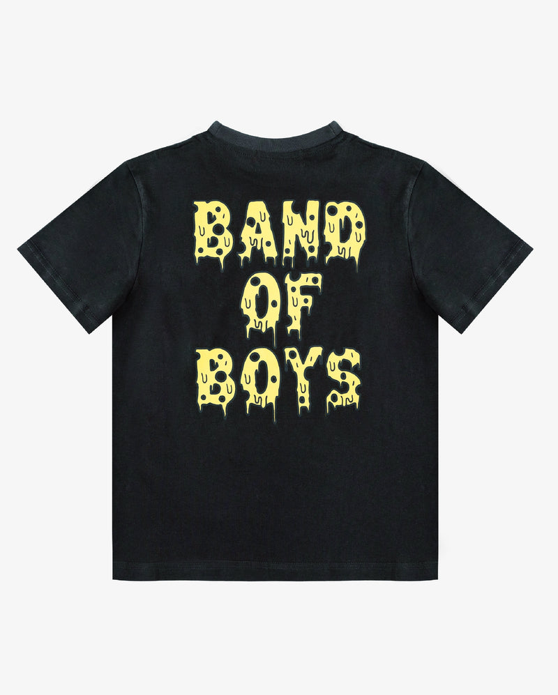 BAND OF BOYS | Charcoal BOB Pizza Tee