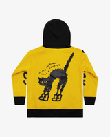 BAND OF BOYS | Yellow + Black Thunder Chaos Hood (FINAL SALE)