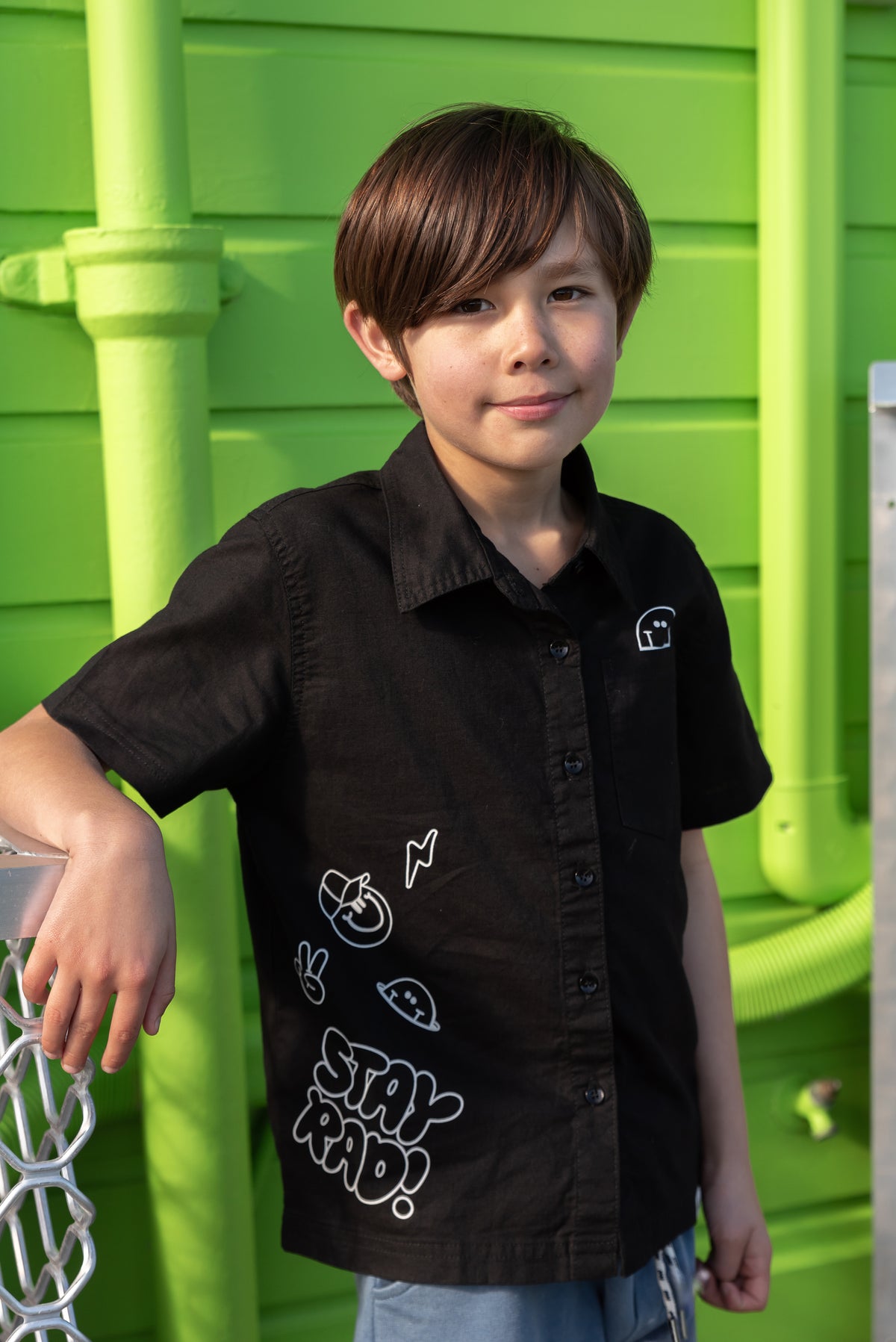 BAND OF BOYS | Black Stay Rad Shirt