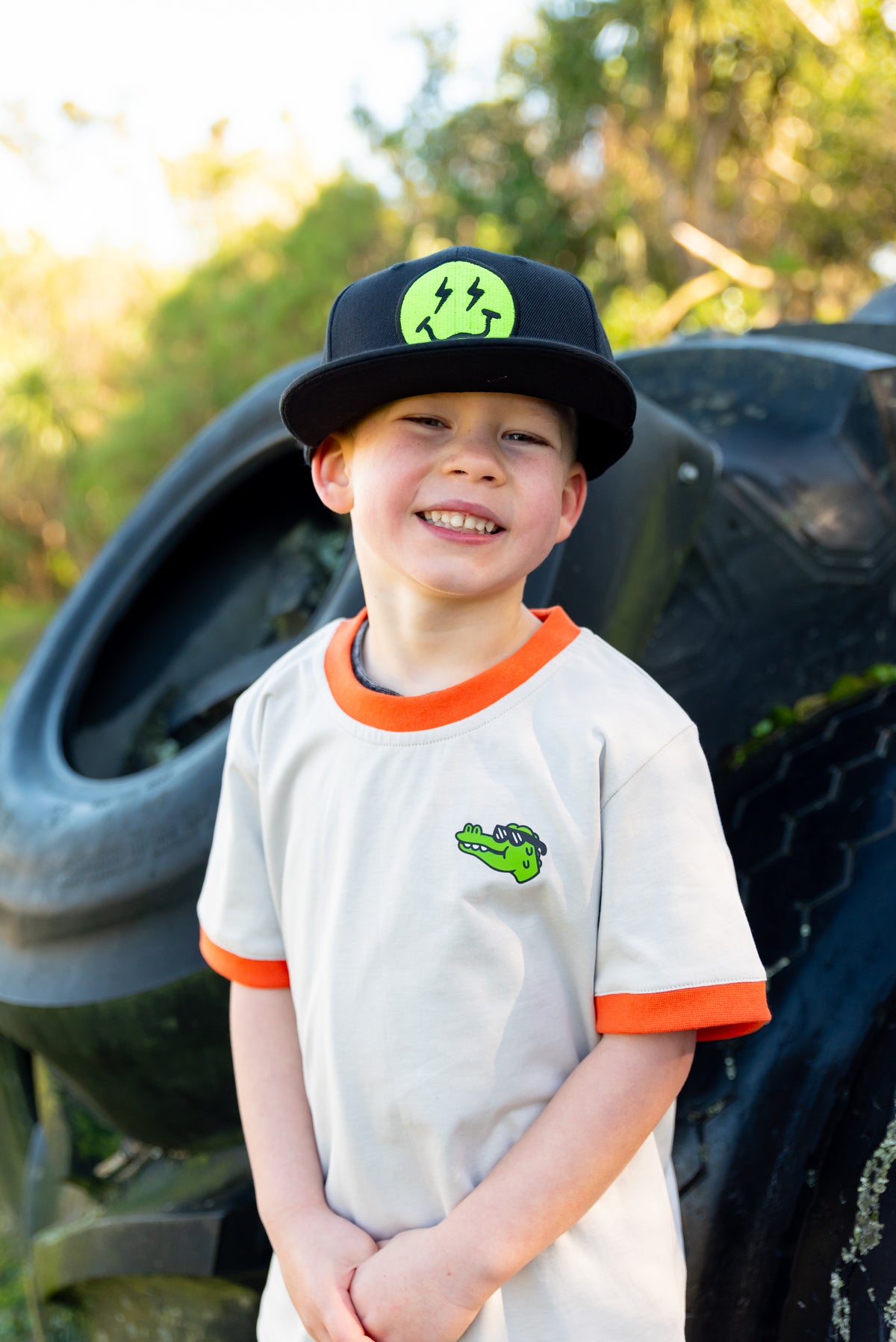 THE COLLECTIBLES | BOB Lightning Smiles Flat Peak Cap