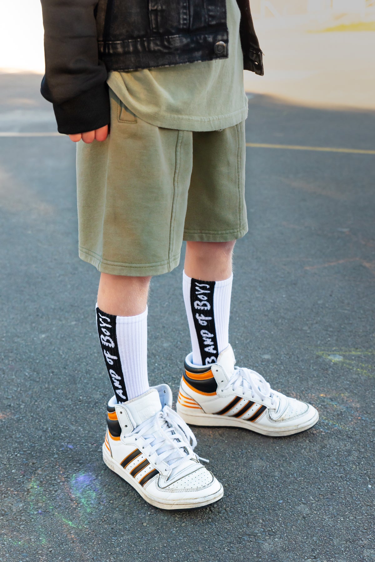 THE COLLECTIBLES | BOB White Skate Sock