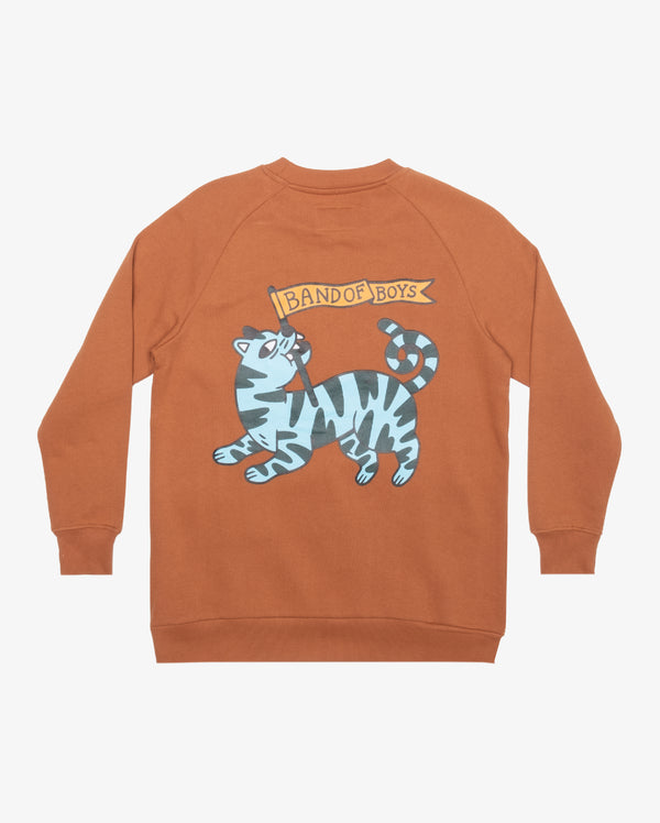 BAND OF BOYS | BOB Tiger Fleece Raglan Crew