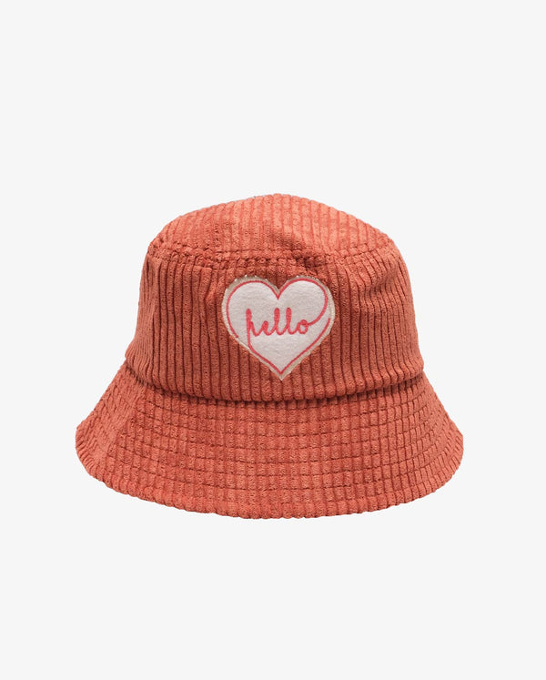 THE COLLECTIBLES | Hello Patch Cord Bucket Hat
