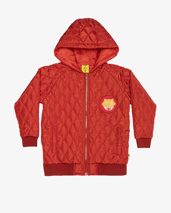 BAND OF BOYS | Notorious C.A.T Quilted Rain Bomber Jacket