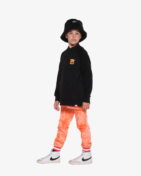 BAND OF BOYS | Orange Tie-Dye Fleece Joggers