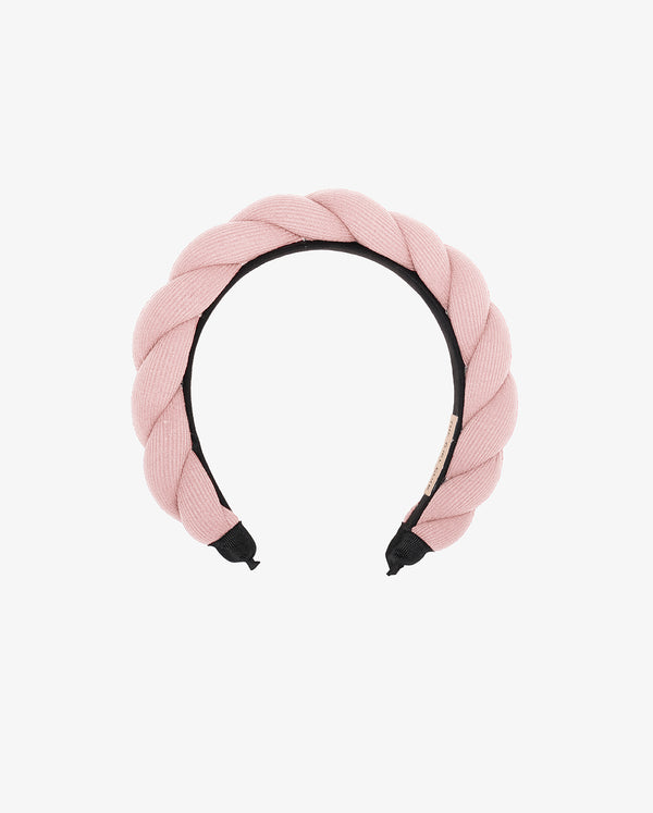 THE COLLECTIBLES | Rose Pink Rib Cotton Twist Headband