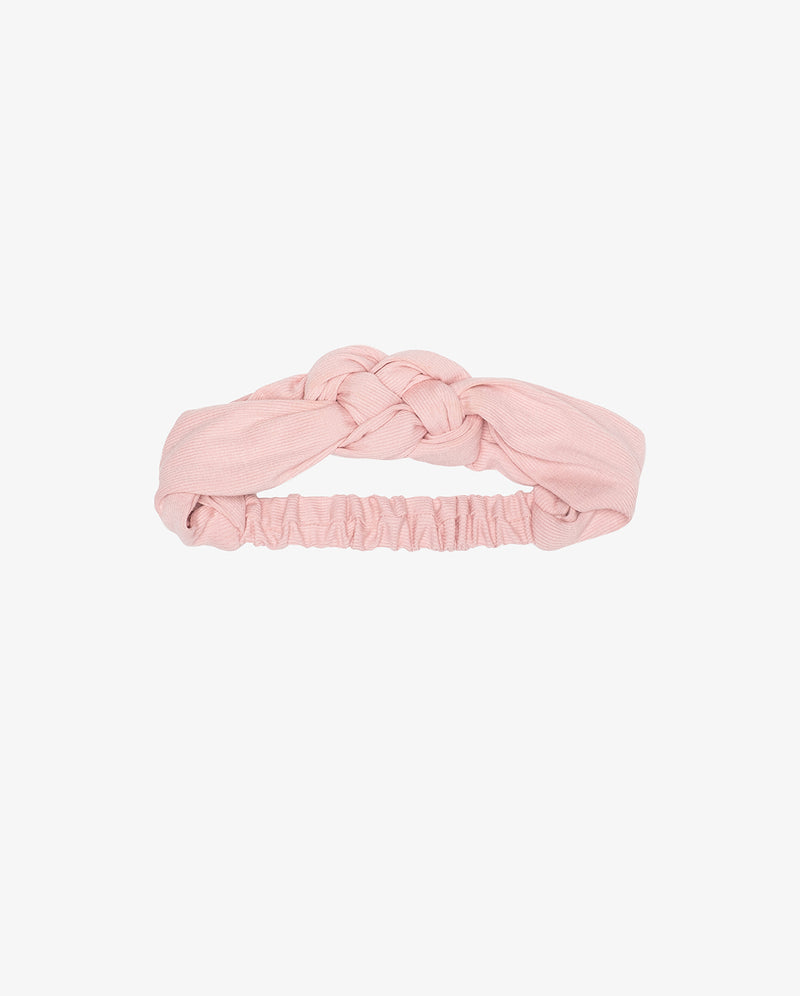 THE COLLECTIBLES | Rose Pink Rib Cotton Twist Headwrap