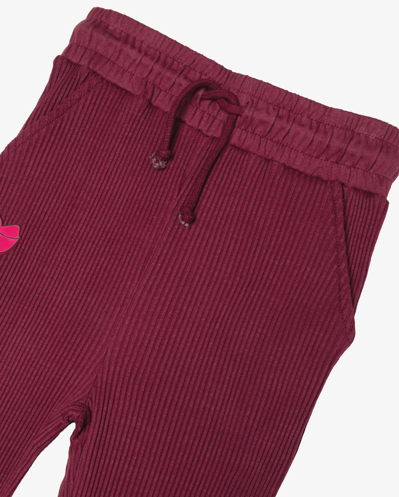 GRLFRND | Ruby Rib Cotton Lounge Pants