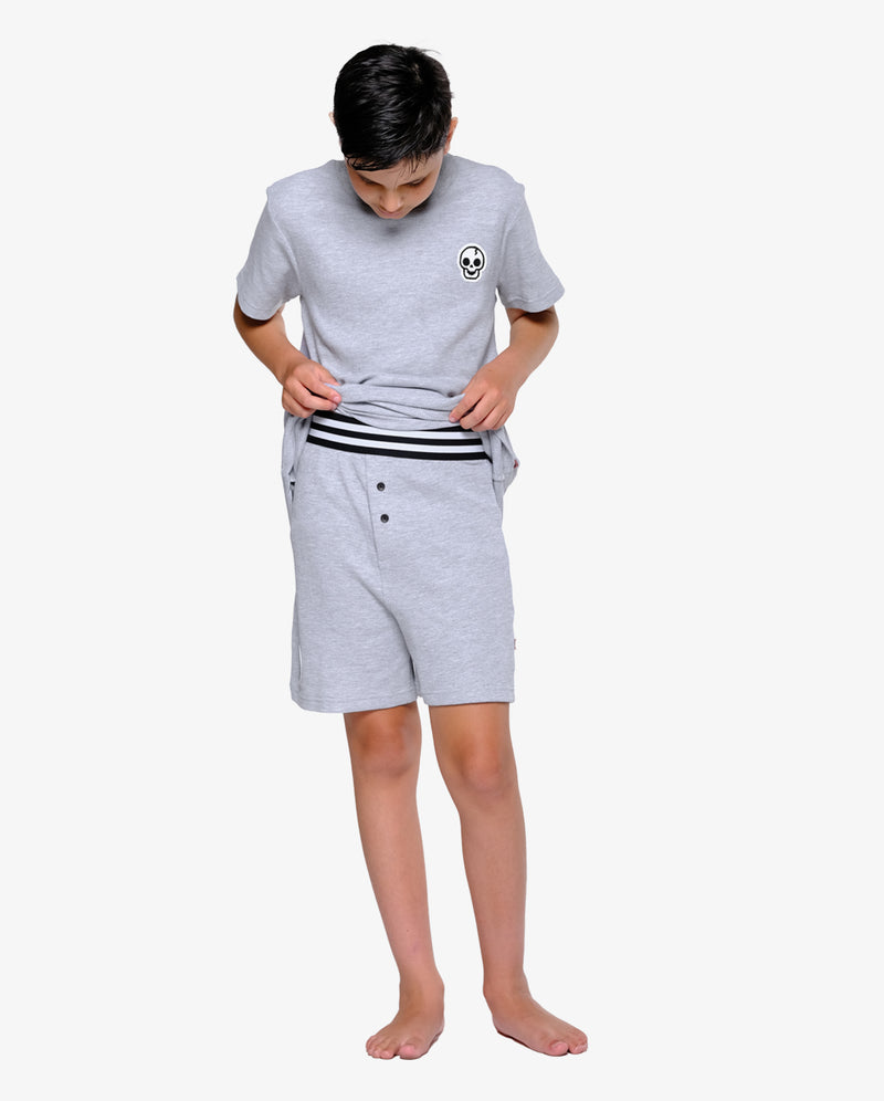 BAND OF BOYS | Skull Waffle Summer PJs