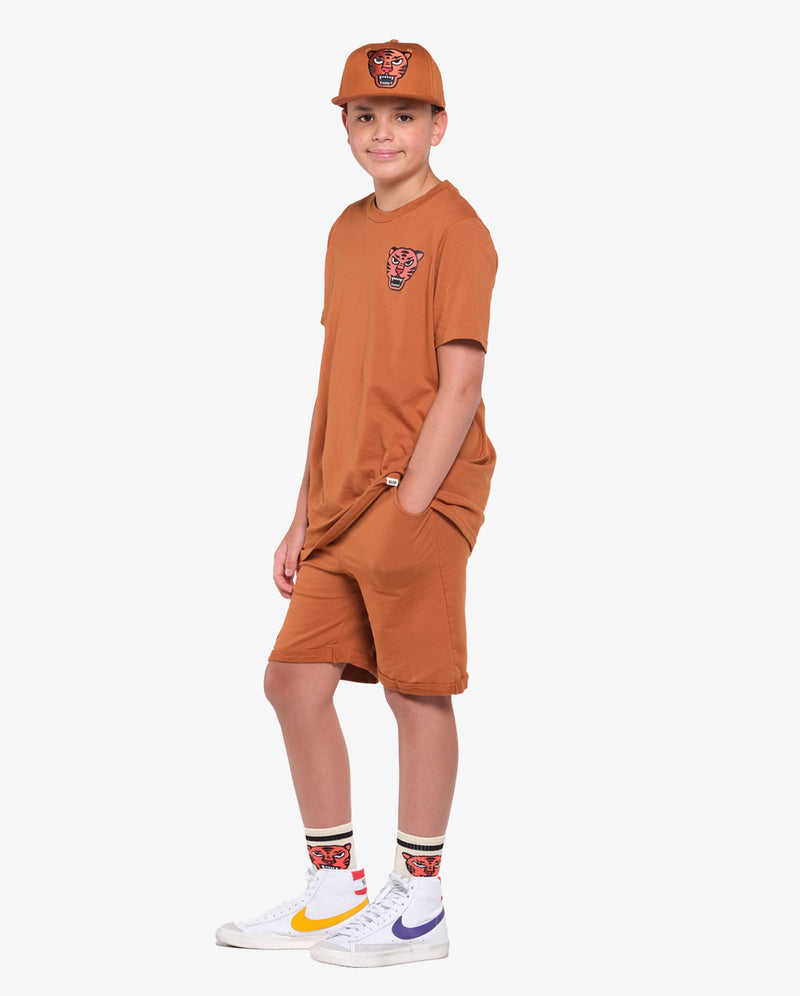 BAND OF BOYS | Tan Relaxed Shorts