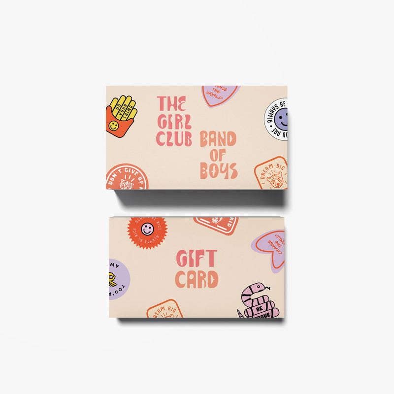 Band of Boys + The Girl Club Gift Voucher